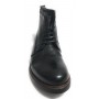 SCARPE UOMO CAVALLINI ANFIBIO IN PELLE LAVATA COLORE NERO HAND MADE U18CA03