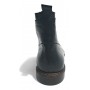SCARPE UOMO CAVALLINI ANFIBIO IN PELLE LAVATA COLORE NERO HAND MADE U18CA03
