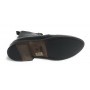 SCARPE UOMO CAVALLINI ANFIBIO IN PELLE LAVATA COLORE NERO HAND MADE U18CA03