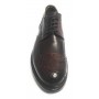 Scarpe uomo Cavallini brogue allacciata in pelle color cognac hand made U18CA01