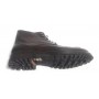 Scarpe uomo Cavallini polacchino brogue in pelle color cognac hand made U18CA02