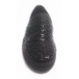 SCARPE UOMO CAVALLINI SLIPON ARTIGIANALE PELLE INTRECCIATA A MANO NERO  US17CA01