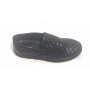 SCARPE UOMO CAVALLINI SLIPON ARTIGIANALE PELLE INTRECCIATA A MANO NERO  US17CA01