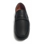 SCARPE UOMO ELITE MOCASSINO TUBOLARE IN PELLE DI CERVO COLORE NERO U20EL05
