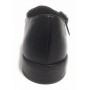 SCARPE UOMO ERNESTO DOLANI DOPPIA FIBBA PELLE NERO E TEJUS ARTIGIANALE US17ED05