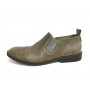 SCARPE UOMO ERNESTO DOLANI MOCASSINO IN PELLE BUFALO TAUPE ARTIGIANALE US16ED01