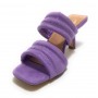 Scarpe donna Gold&gold sandalo con tacco colore lilla DS22GG35 GP22236