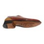 Scarpe uomo Harris francesina fatta a mano in pelle col. shade cuoio /red braques U17HA86