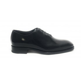 Scarpe uomo Harris francesina fatta a mano in pelle shade nero U17HA128