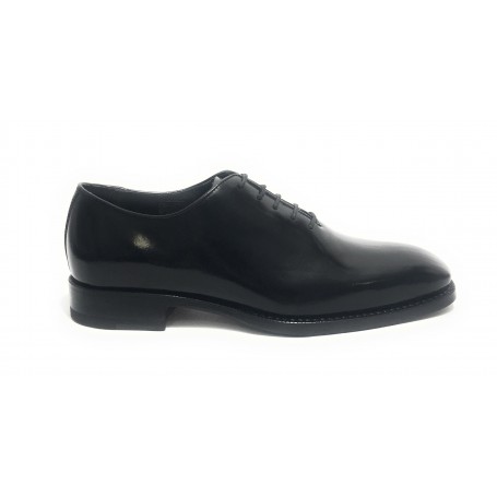 Scarpe uomo Harris francesina fatta a mano in pelle shade nero U17HA128