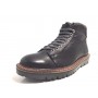 SCARPE UOMO HENRY COTTON'S PEDULA MOD GRITZ IN PELLE E CAMOSCIO NERO U17HC03