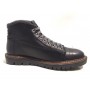 SCARPE UOMO HENRY COTTON'S PEDULA MOD GRITZ IN PELLE E CAMOSCIO NERO U17HC03