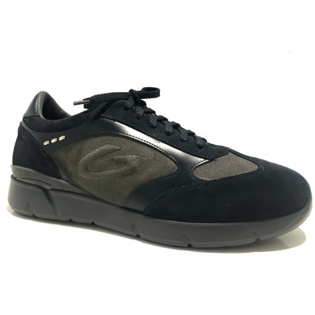 SCARPE UOMO SNEAKER GUARDIANI SPORT GLOBE BLU  GREY U16AG11