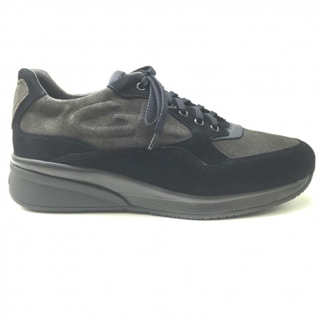 SCARPE UOMO SNEAKER GUARDIANI SPORT GROVE SUEDE BLU GREY U16AG07