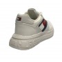 Scarpe  Tommy Hilfiger sneaker in ecopelle/ tessuto bianco ZS22TH02 T3A4-32167