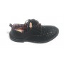 SCARPE UOMO WEG ALLACCIATA DERBY IN PELLE INTRECCIATA A MANO  NERO  US17WG02