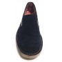 SCARPE UOMO WEG PANTOFOLA CAMOSCIO PUNTINATO COLORE BLU  ARTIGIANALE  US17WG06