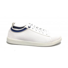Scarpe Vespa Unisex sneaker modello Pop jersey white/ blue US21VE05