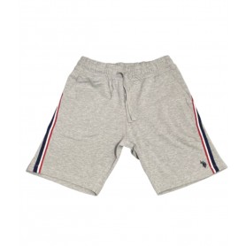 Short uomo U.S. POLO in cotone grigio ES21UP16 60102 52088