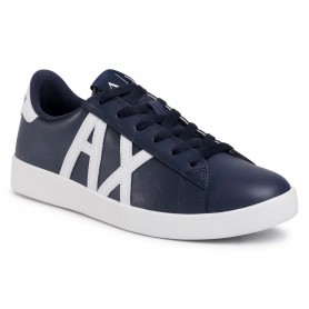 Sneaker Armani Exchange pelle blu navy/ white U22AX01 XUX016