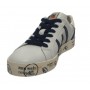 Sneaker Premiata Andy Lace in pelle white/ blu navy ZS23PR02 18179360