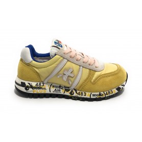 Sneaker Premiata Sky suede/ nylon light yellow ZS23PR03 18039352