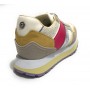 Sneaker running Apepazza Rubye in pelle/ tessuto multicolore donna DS22AP08 S2RSD19