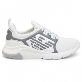Sneaker running EA7 Emporio Armani A-Racer unisex Reflex X8X057 white/ silver US21EA13