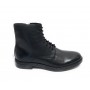 Stivaletto anfibio uomo Elite in pelle nero U23EL07 1400