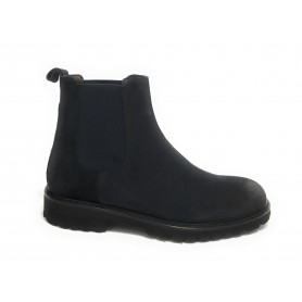 Stivaletto beatles uomo Elite in pelle scamosciata blu U22EL04