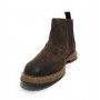 Stivaletto beatles uomo Elite in pelle scamosciata dark brown U23EL10 1005