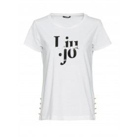 T shirt Liu Jo Sport bianco donna E22LJ33 TF1249