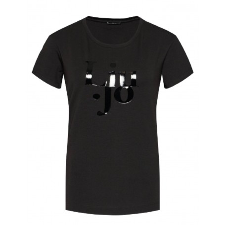 T shirt Liu Jo Sport nero donna E22LJ34 TF1249