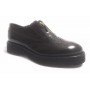 SCARPE DONNA GUARDIANI SPORT IN PELLE VINO E ZIP MODELLO LADYSOHO D15AG04