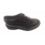 SCARPE DONNA GUARDIANI SPORT IN PELLE VINO E ZIP MODELLO LADYSOHO D15AG04