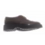 SCARPE DONNA GUARDIANI SPORT IN PELLE VINO E ZIP MODELLO LADYSOHO D15AG04