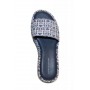 Scarpe Tommy Hilfiger slipper blu denim/ white ZS23TH01 T3A2-32756