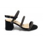 Sandalo Kess TC 65 pelle scamosciata nero DS23KE07 23159