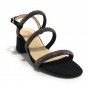 Sandalo Kess TC 65 pelle scamosciata nero DS23KE07 23159