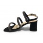 Sandalo Kess TC 65 pelle scamosciata nero DS23KE07 23159