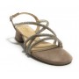 Sandalo Kess TC 45 in pelle scamosciata tortora DS23KE04 23121