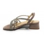 Sandalo Kess TC 45 in pelle scamosciata tortora DS23KE04 23121