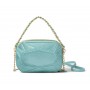 Borsa a mano/ tracolla Braccialini Shape ecopelle verde acqua BS23BR20 B17123