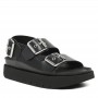 Scarpe donna Genuins sandalo Felina vegan black DS23GN04 G104240