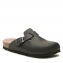 Sabot uomo Genuins sandalo  Riva pelle black US23GN05 G104397