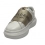 Scarpe US Polo sneaker Helis 016 white/ gold  ZS23UP03