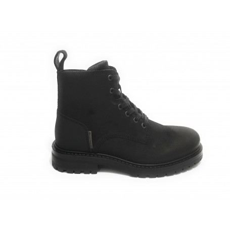 Scarpe uomo Ambitious 10958 anfibio in pelle scamosciata black U21AM22