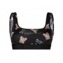 Top donna Moschino nero logo ES23MO30 V6AA1406 4417