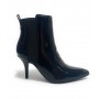 Scarpe donna ankle boot Gold&gold tc 75 in ecopelle effetto vernice colore nero D20GG24