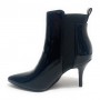 Scarpe donna ankle boot Gold&gold tc 75 in ecopelle effetto vernice colore nero D20GG24